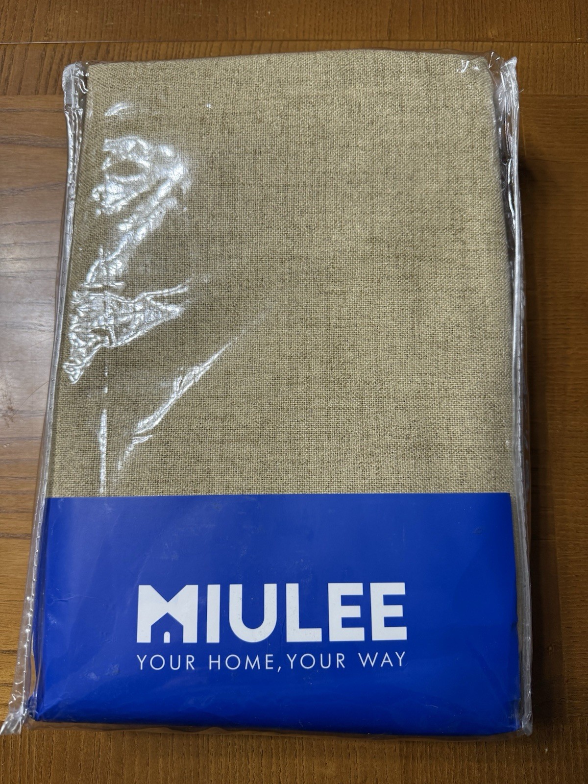 MIULEE Natural Grommet Curtains-2 Panels (52″ x 84″ each)-New In Package