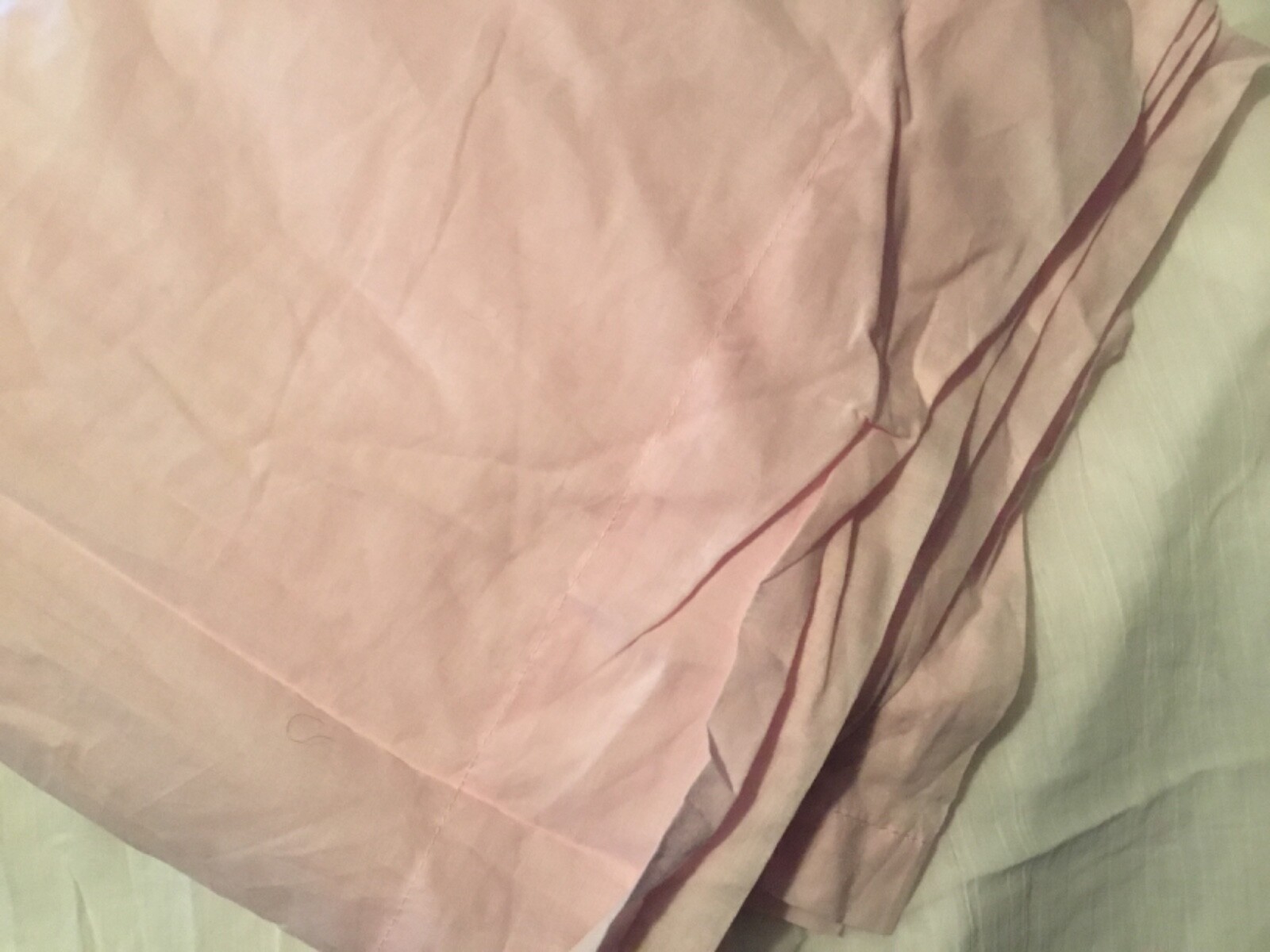 SIMPLY SHABBY CHIC PINK ROSE SHEER CURTAIN PANEL 84″ LONG NEW