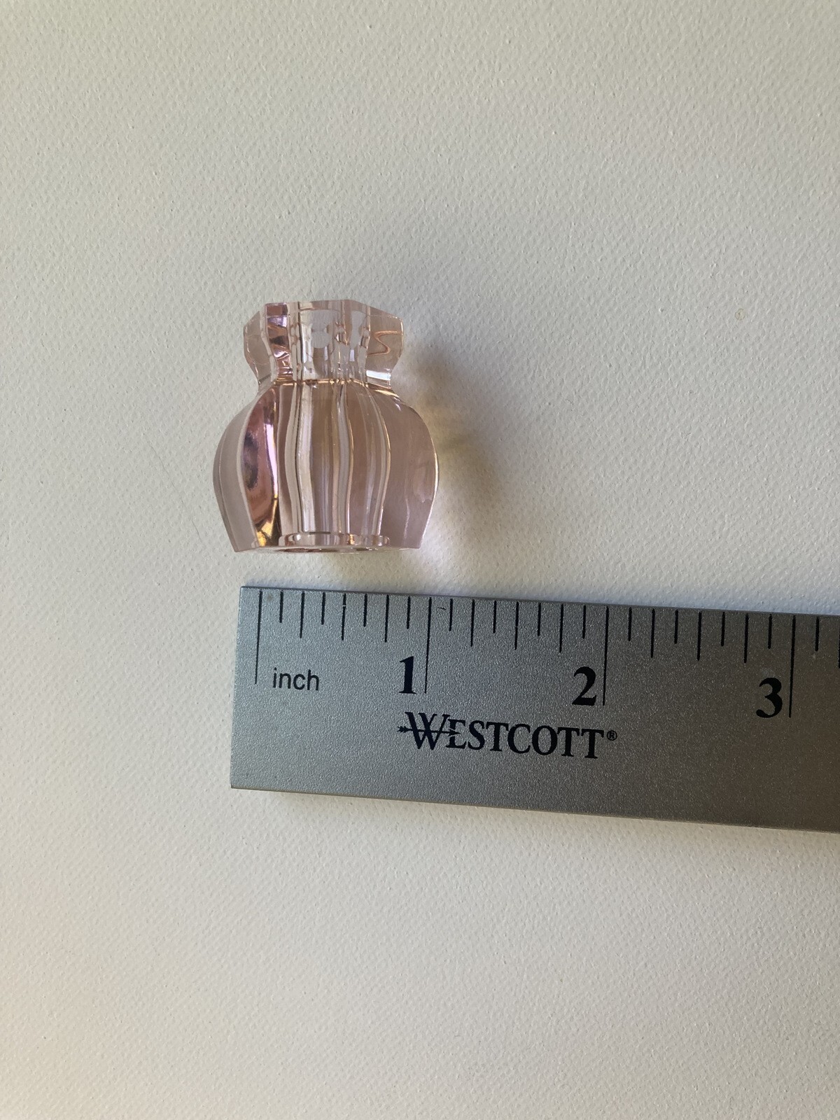 Pottery Barn Teen Acrylic Knob Pink Small SINGLE New 1″ Pull 18