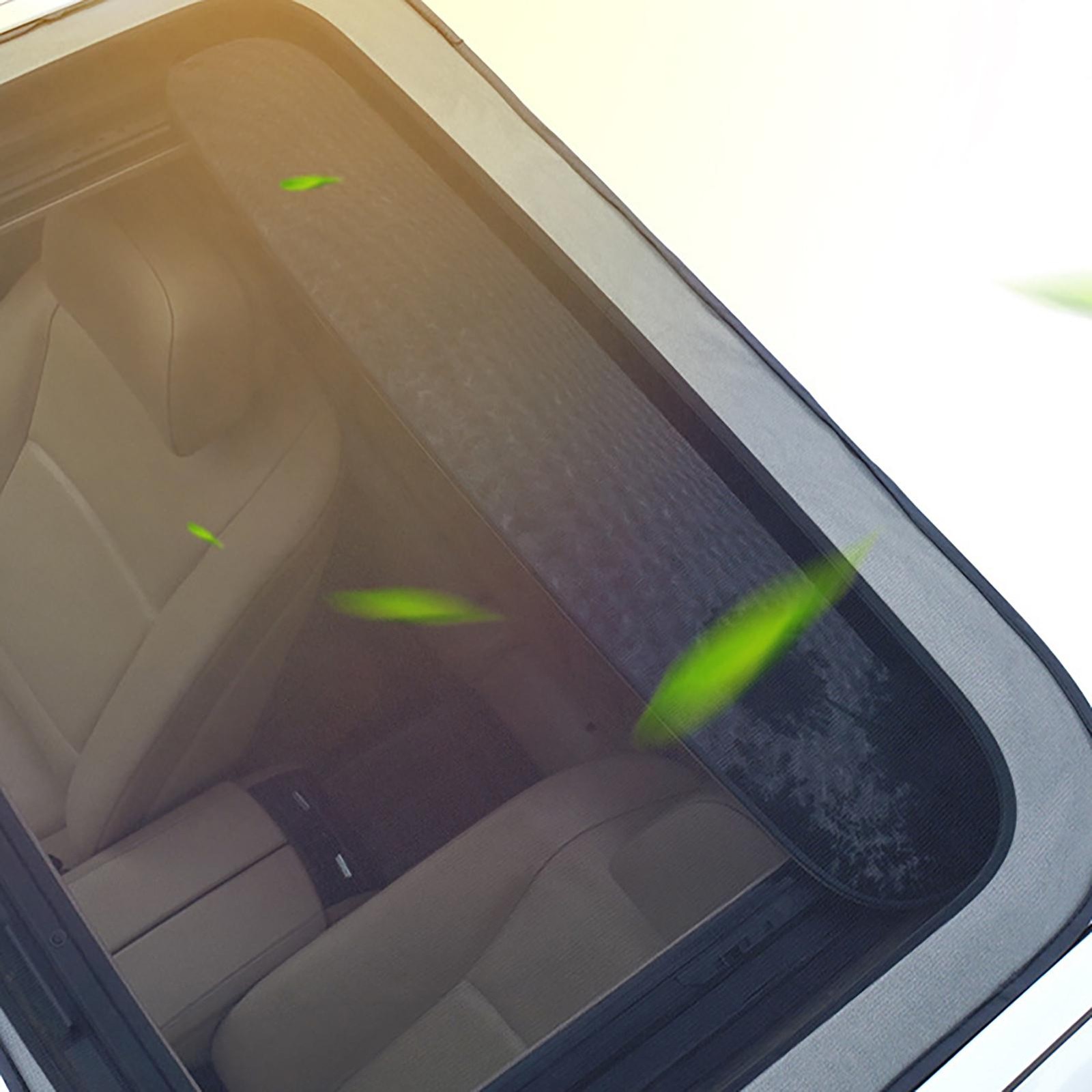 Magnetic Car Front Rear Window Sun Shade Cover Mesh Shield UV Protection