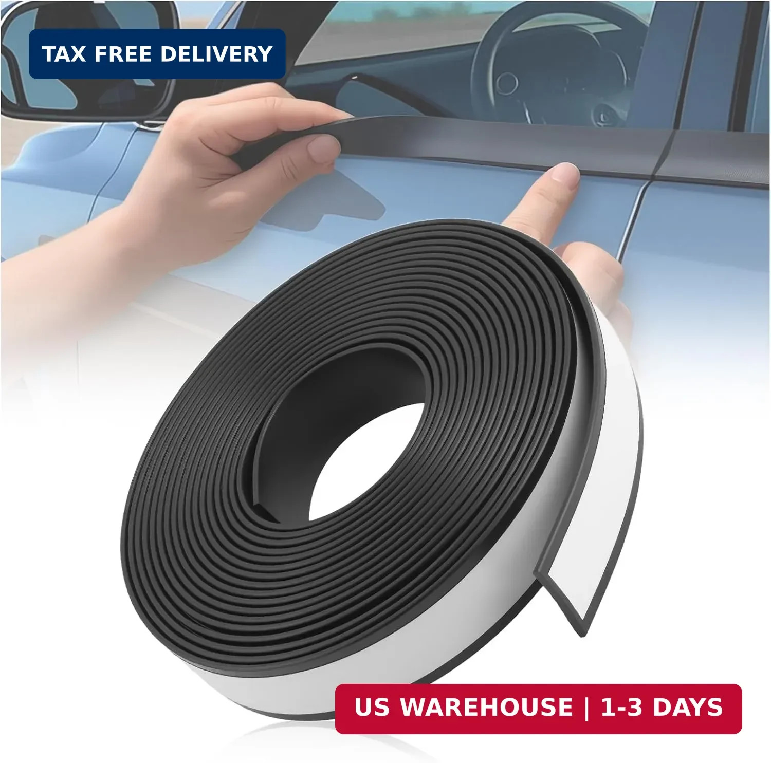 13.12Ft Car Window Seal Strip,Self Adhesive Car Window Weather Stripping Provide