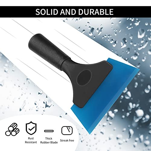 Window Tint Squeegee(3-Pack),Auto Water Blade, Water Wiper,WRubber Squeegee 5