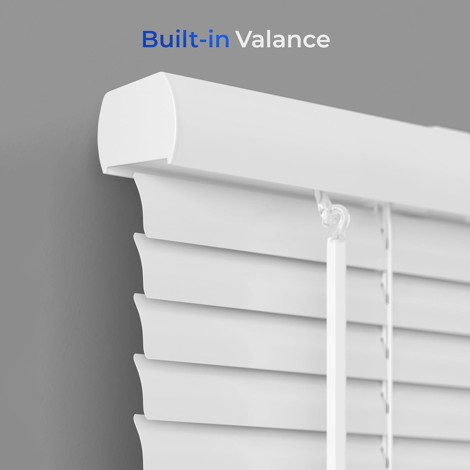 Water-Resistant Cordless Mini Blinds 27″ W x 64″ H – Perfect for Every Room