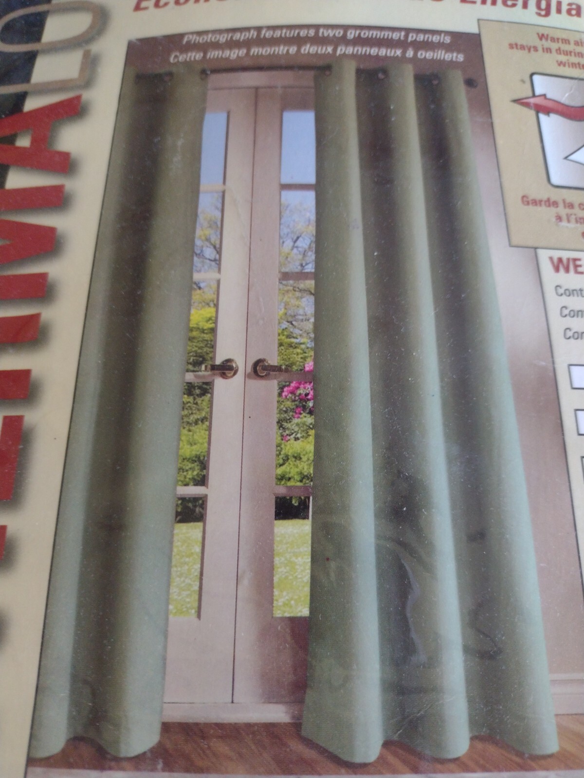 Thermalogic Energy Efficient Insulated Grommet Valance Curtain