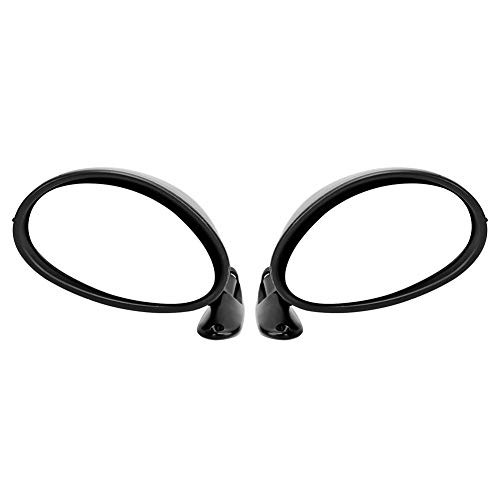 Universal Vintage Car Side Door Rearview Mirror,, ABS and Glass, Retro, 2 Pack