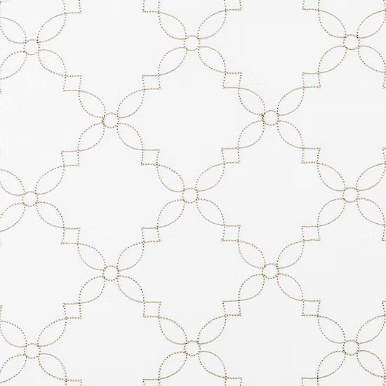 Lichtenberg Curtains 4 Panels 37×84 Linen Blend White Beige Embroidered Sheer