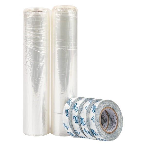 Duck # 287406 Rolled Shrink Film Window Kit – Clear, 10 pk, 62 in. x 420 in.