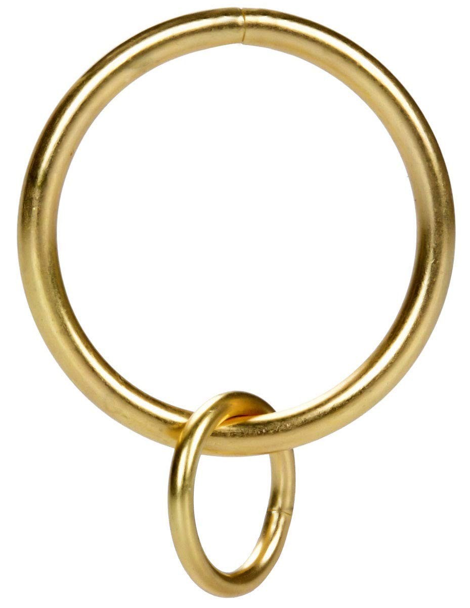 Loop Eyelet Curtain Ring for Drapery 2.0″ Ring for Panel Pin Hooks,1.7″ Inner…