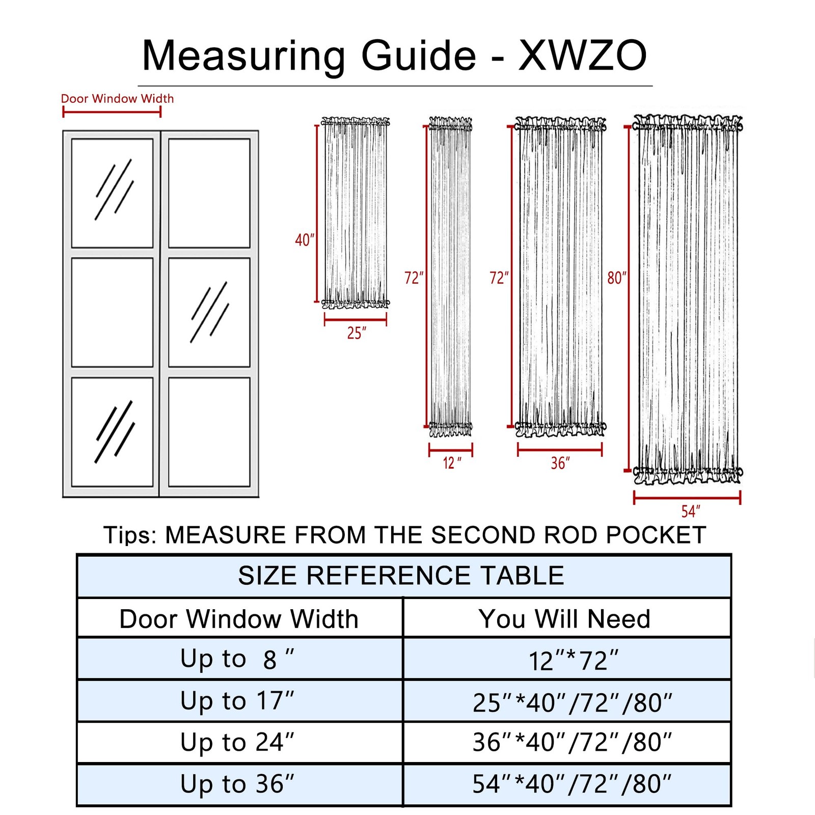 Door Curtains for Door Window, Thermal and Room Darkening Curtains for French…