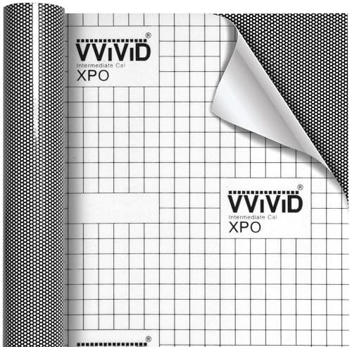 Perforated Privacy Vinyl Window Film One Way Black 10ft x 54 inches Glass Wrap