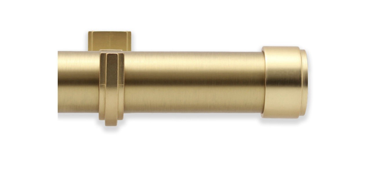 BLASTHOME 11 Foot Curtain Rod Extra Long Single Rod 1-1/4″ Diameter Heavy Duty