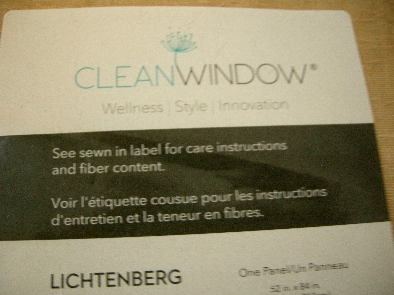(1 Pair) Lichtenberg Clean Window 52″ x 84″ Curtain Panels FLAX YELLOW *NEW