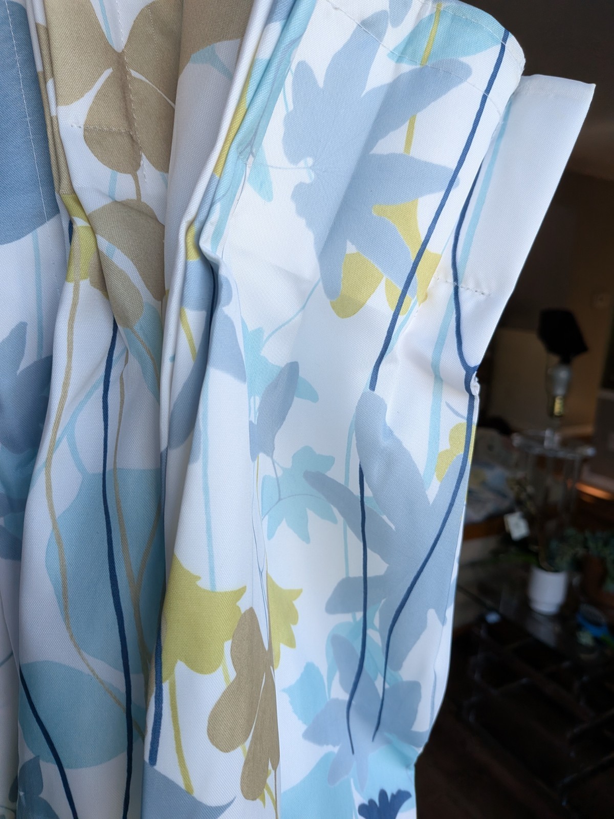 Funky Adjustable Drapes 44 X 52