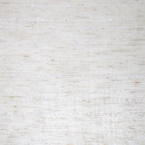 Textured Slub Stripe Anti-Dust Allergy/Pet 52″W x 14″L (Pack of 1) Linen