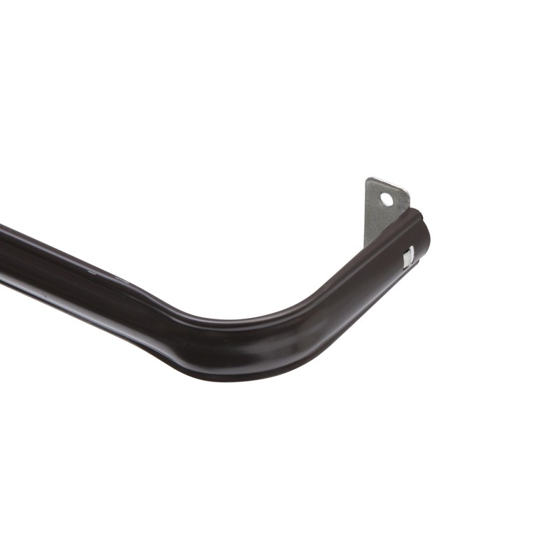 Kenney KN658 Steel Brown 2.5 in. Clearance Lockseam Curtain Rod 48 x 86 L in.