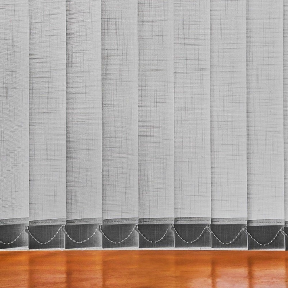 10Pcs Reusable White Plastic Bottom Plates for Vertical Blind Decor Accessories