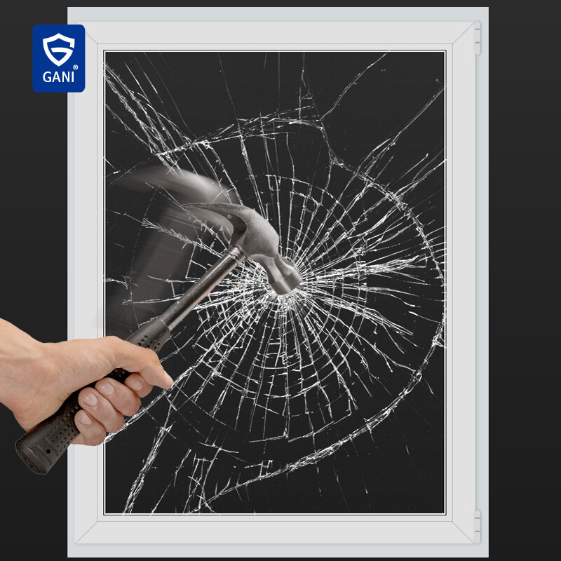 Clear Window Security Anti Shatter Glass Film Safety Bathroom Protection Film