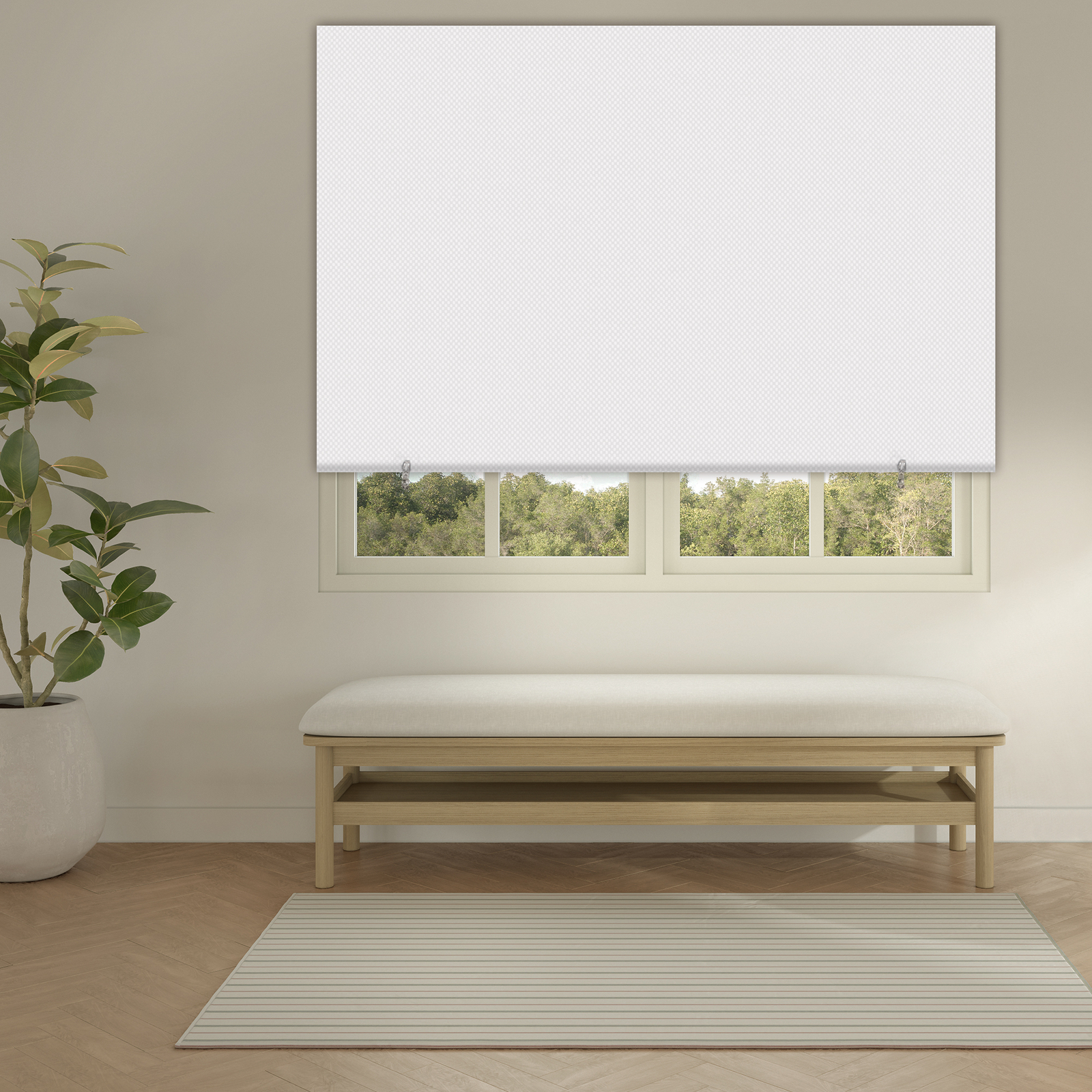 100% Blackout Curtains Shades, No Tools No Drill Cordless Blinds for Windows US