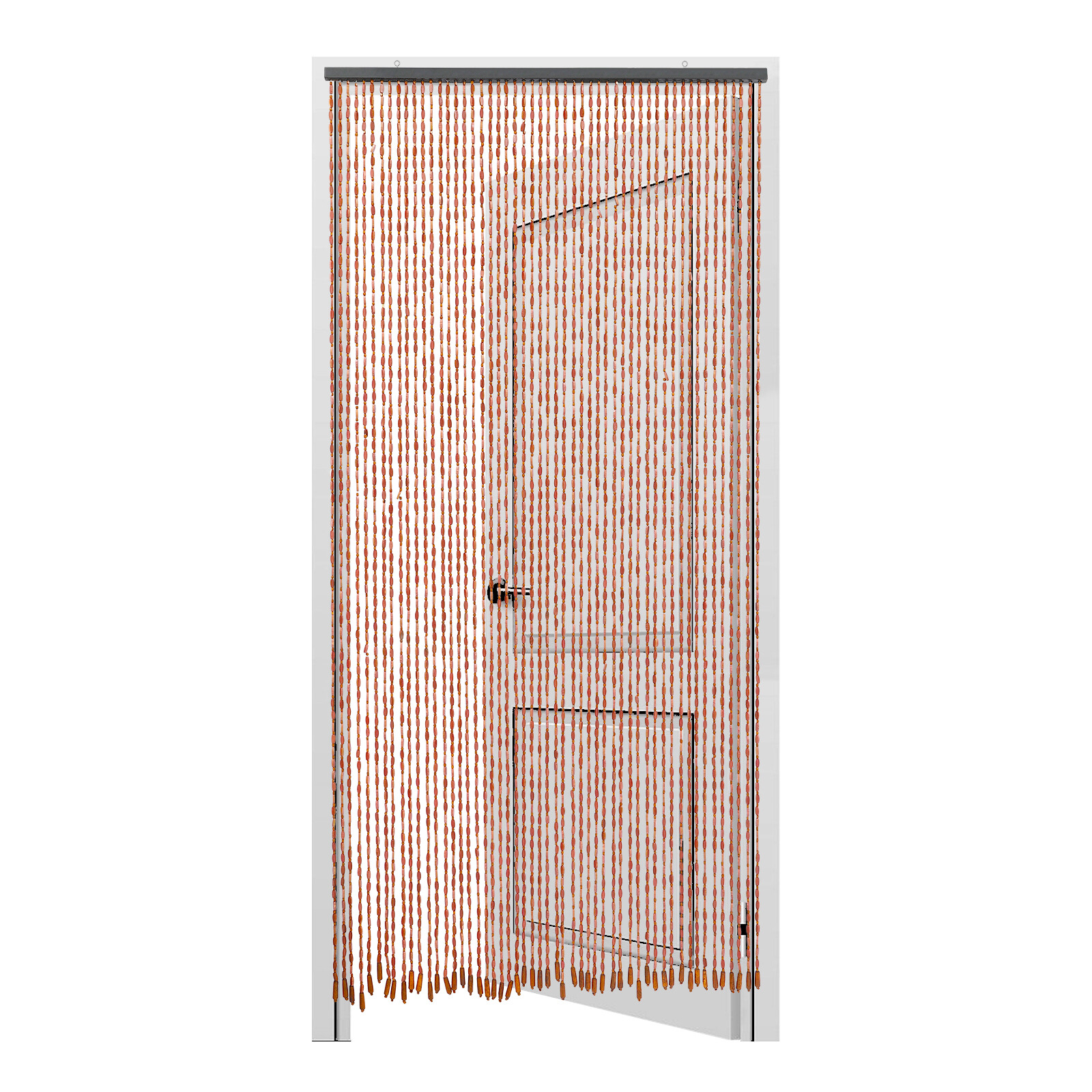 Natural Plain Bamboo Beaded curtain / Bamboo Wood Beaded Curtain/ Beaded Curtain