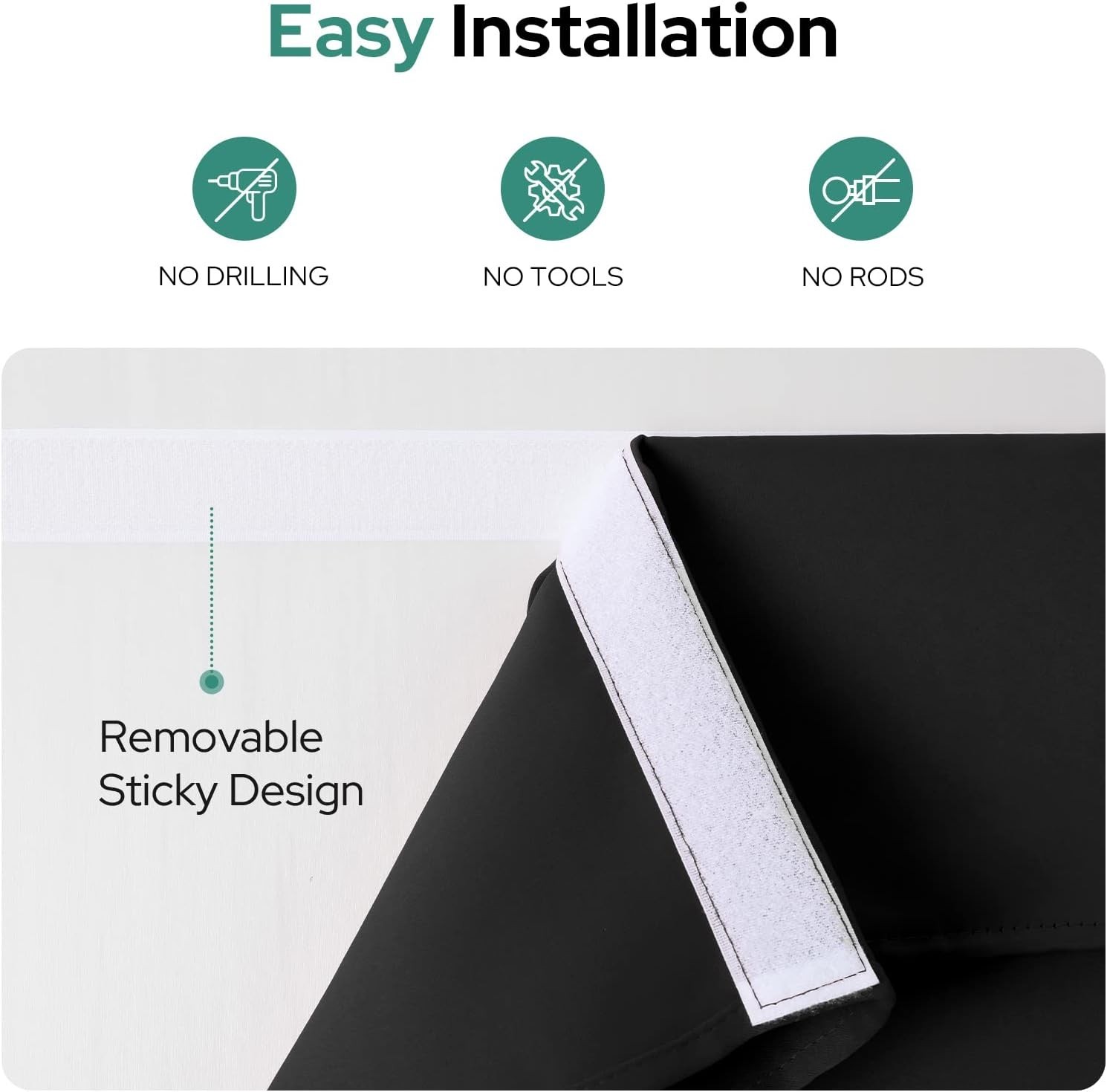 Versatile Blackout Door Curtains 26×68 Inch – Chic Thermal Privacy Solution