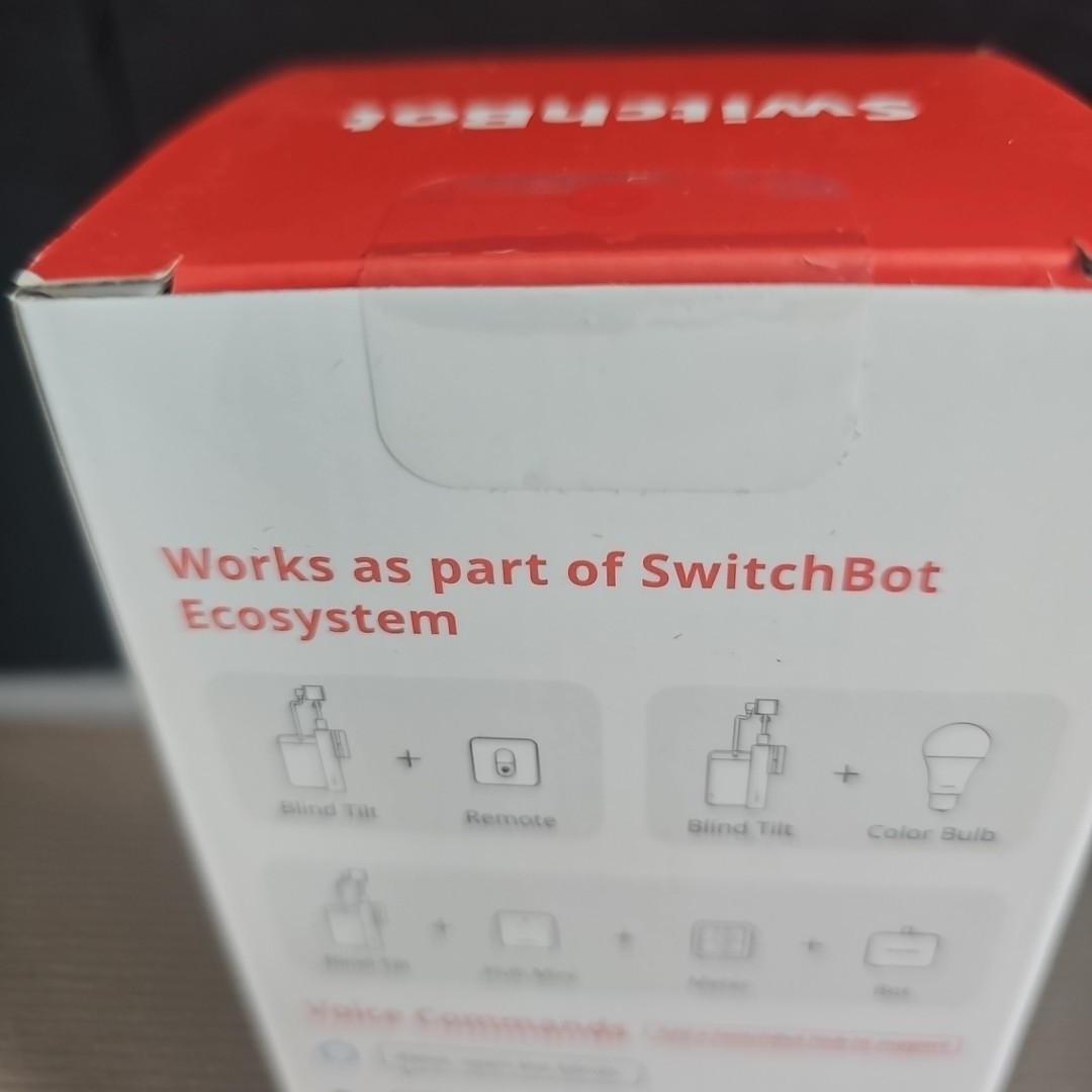 SwitchBot Blind Tilt Smart Opener Solar Panel Bluetooth For Smart Home SEALED