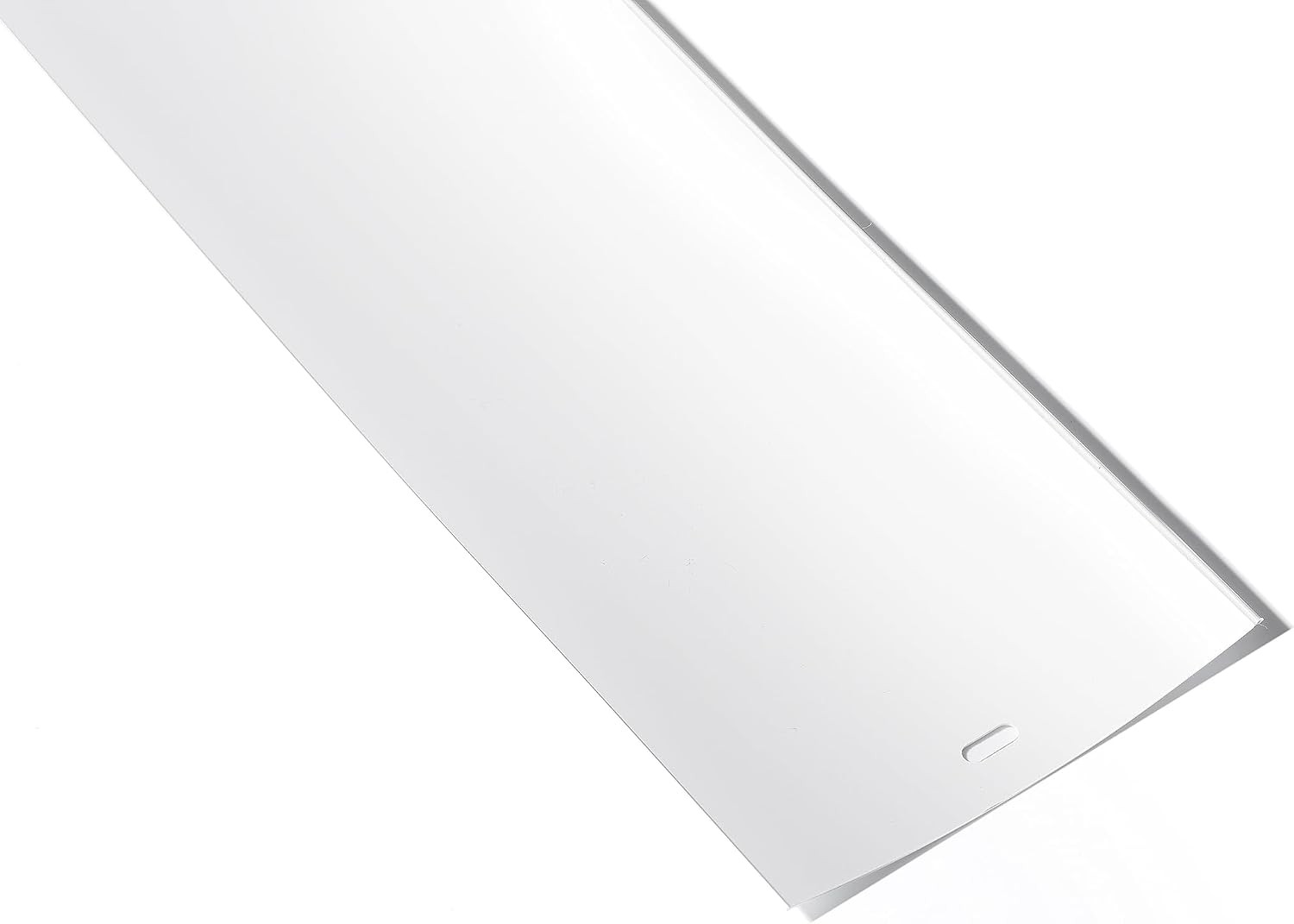 White Vertical Blinds Replacement Slats for Doors and Windows. Easy Install