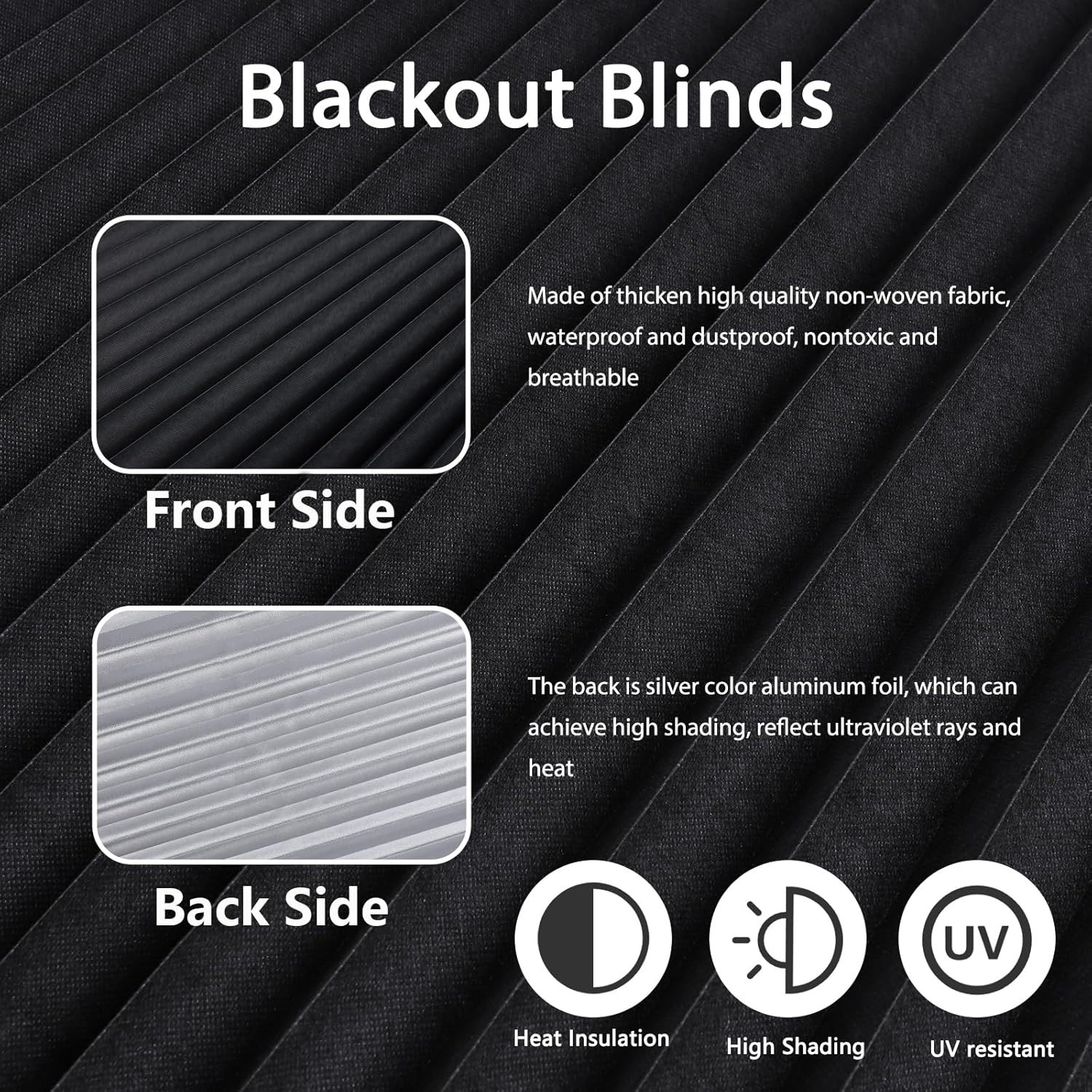 Customizable Cordless Blinds – Lightweight Blackout, Perfect for Any Room