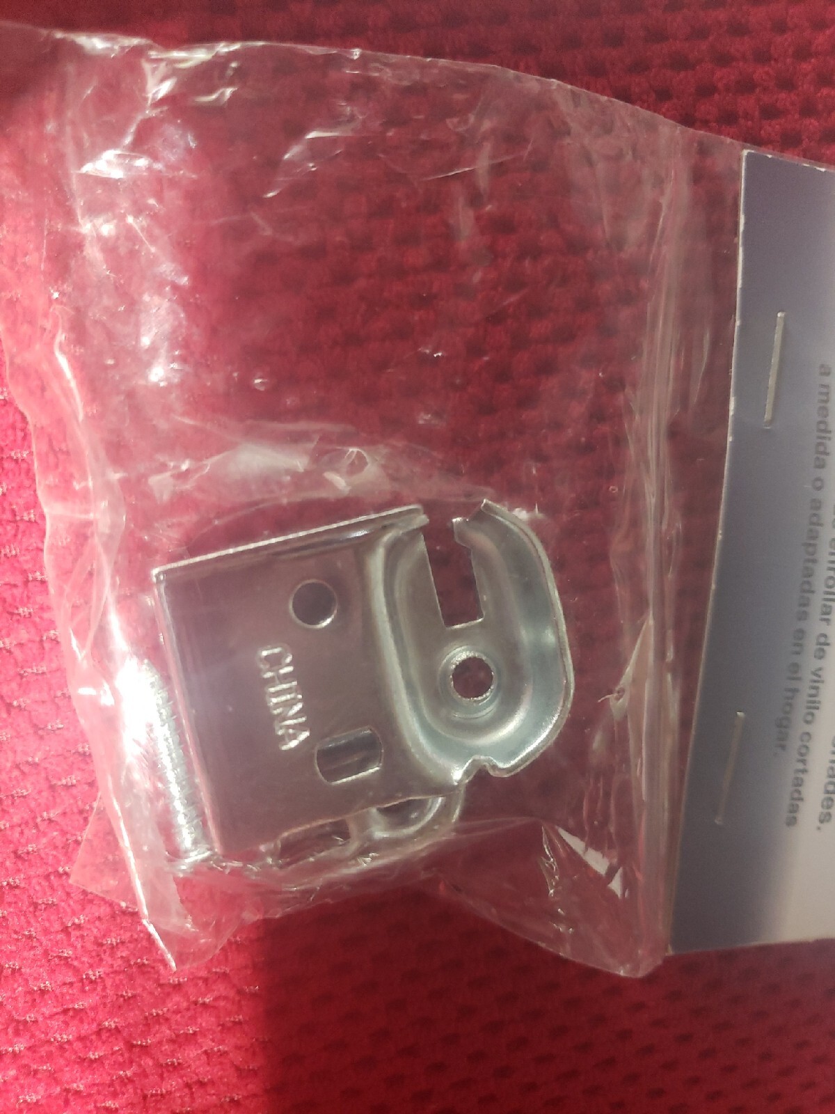 Bali Universal Brackets For Use With Vinyl Roller Shades 38-1069-03 Set Of 2