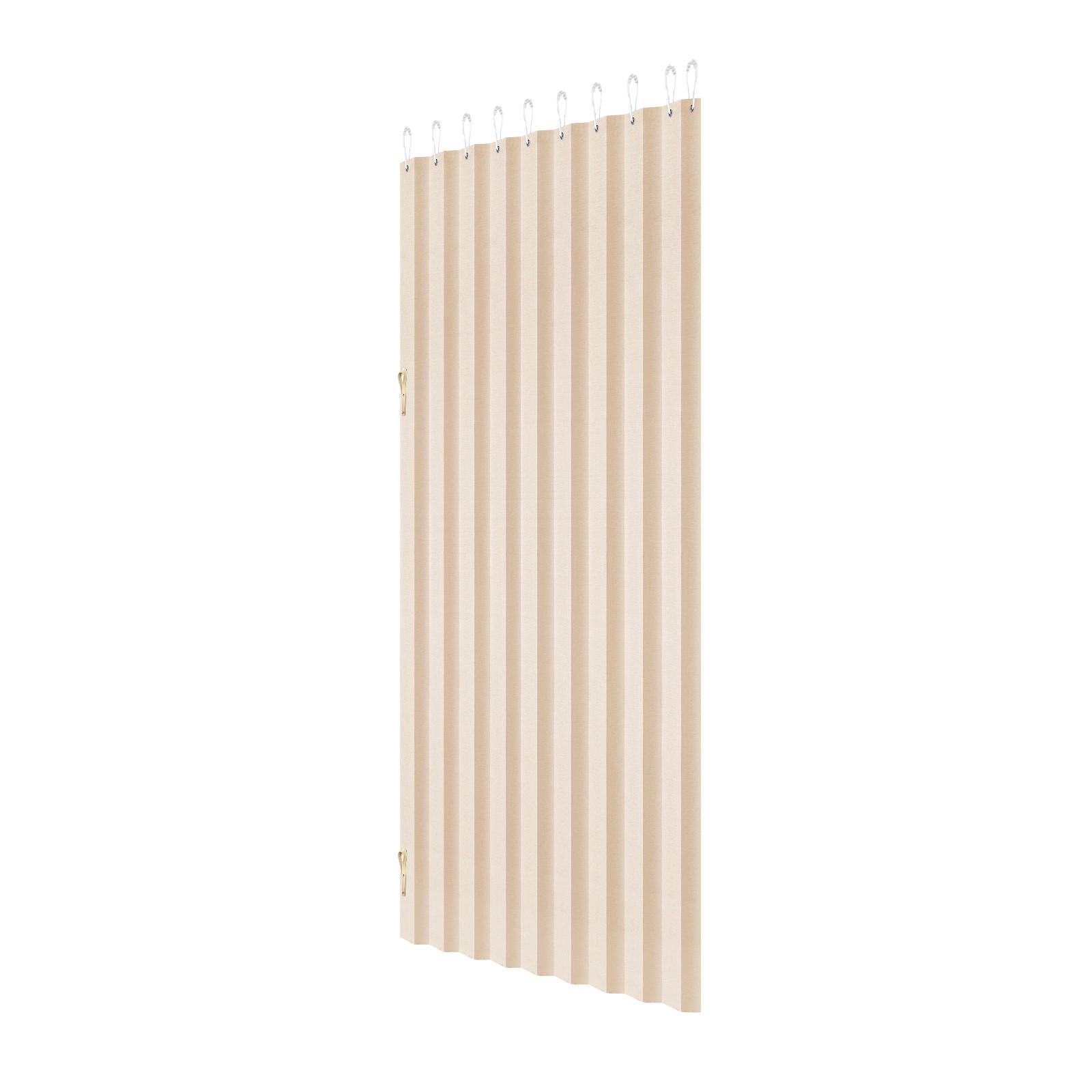 Uimoso Accordion Door with Blackout Fabric and Magnetic Closure, 47 x 78 Inches