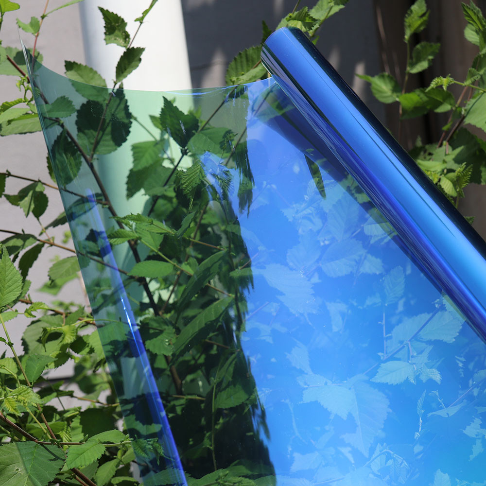 55%VLT Chameleon Window Film Car Side Solar Tint Nano Ceramic Sticker Adhesive