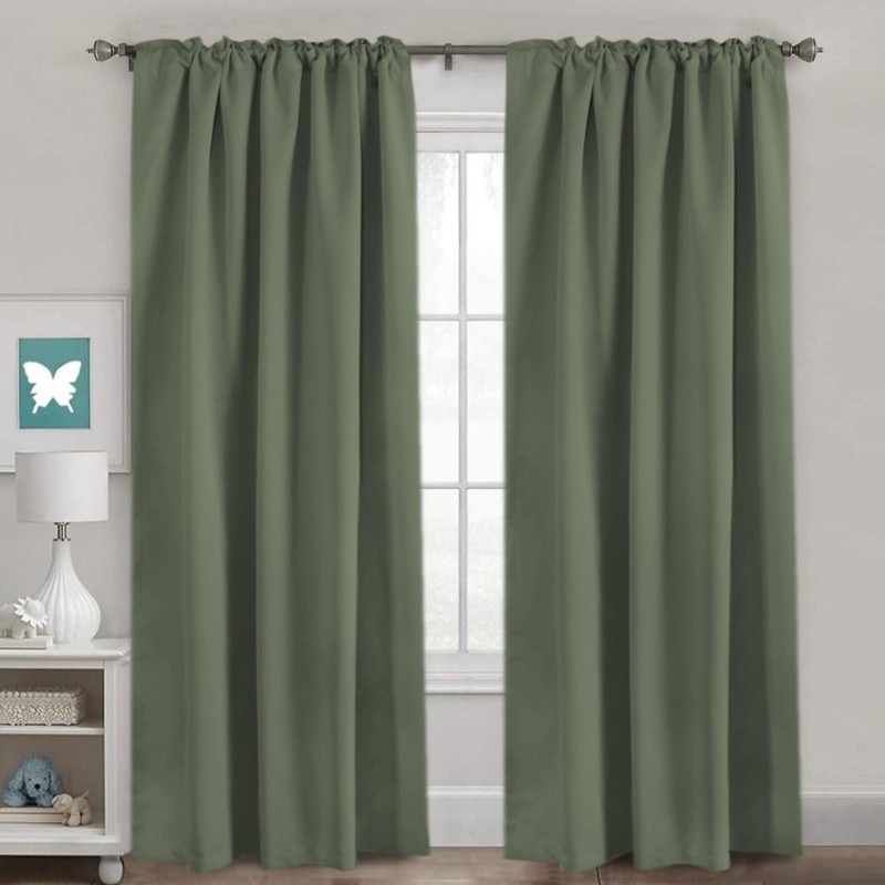 Thermal Blackout Curtains Insulated Panels Room Darkening Noise Reduction Decor