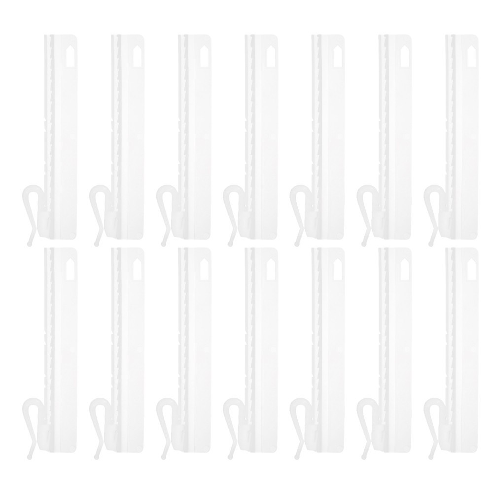 60 Pcs Clip-type Curtain Hook Adjustable Clips for Drapes Pleated Hooks Drapery