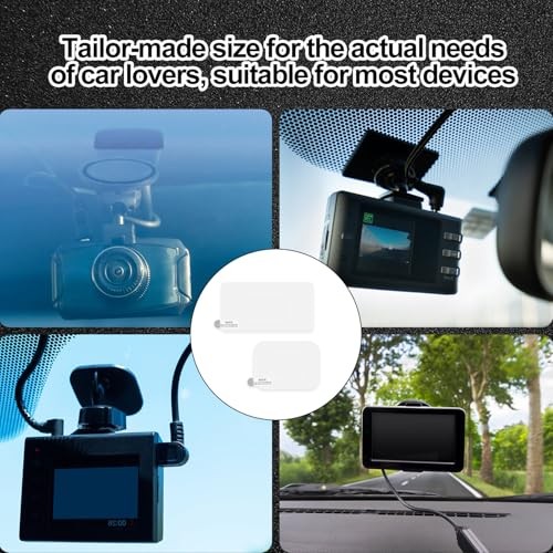 6pcs Car Windshield Sticker Shield – Clear Window Cling – Simplified