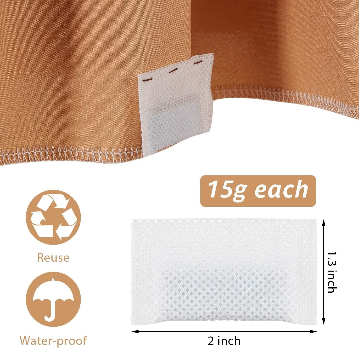 20 Heavy-Duty Drapery Weights – Elegant Indoor & Outdoor Curtain Solutions