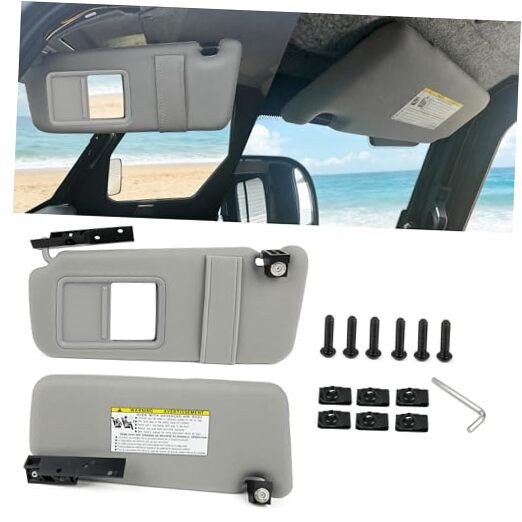 Sun Visors Window Sun Shades Upper Front Windshield Mount Compatible with
