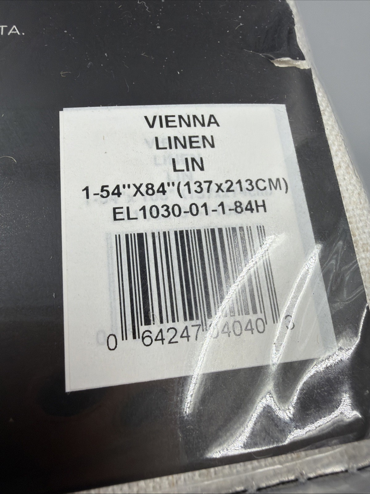 Lauren Ralph Lauren Vienna Lined Single Curtain Panel – Linen – 54”W x 84”L