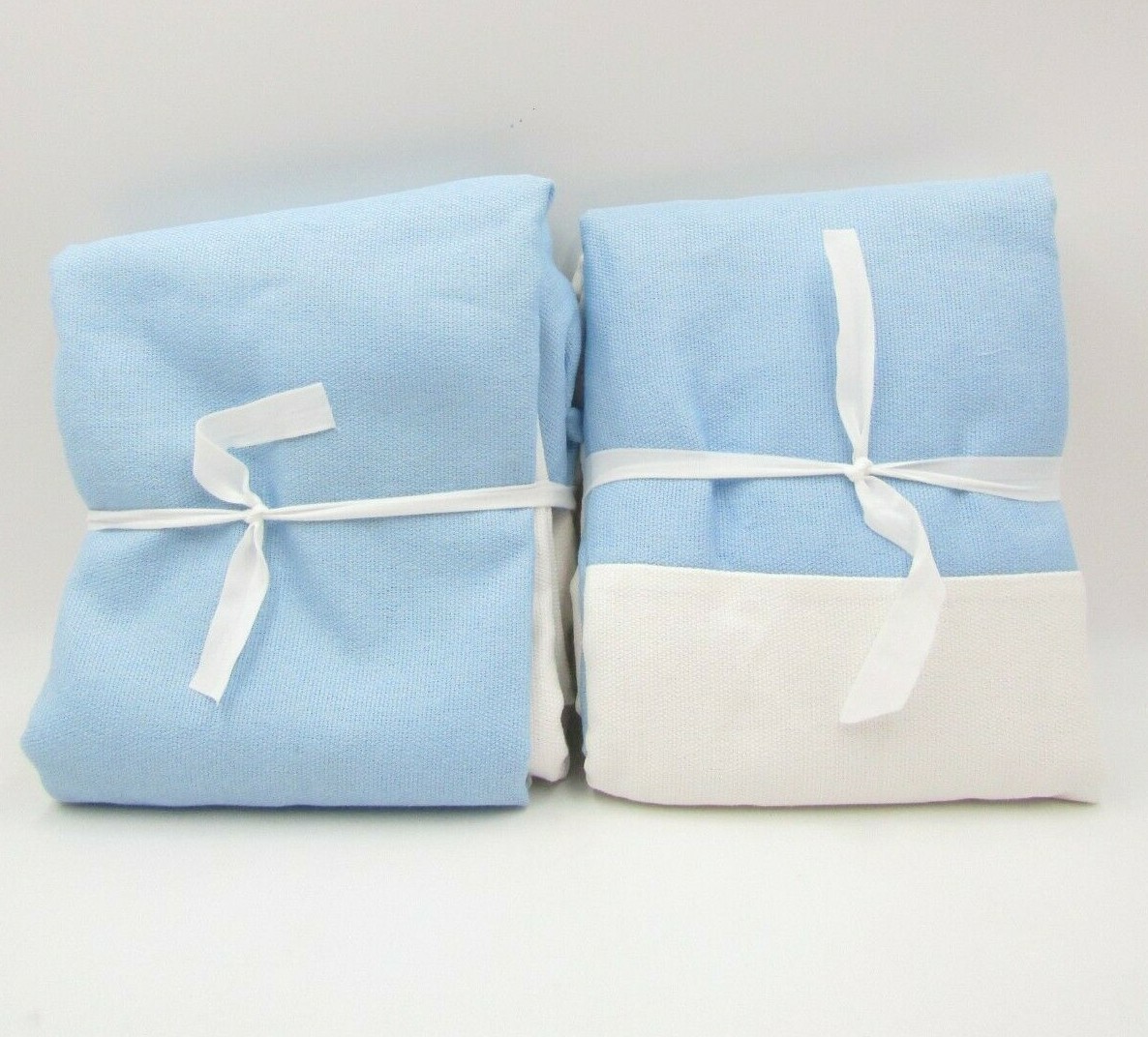 Pottery Barn Kids Color Pop Blackout Panels Light Blue Set of 2 44 X 63″ #15