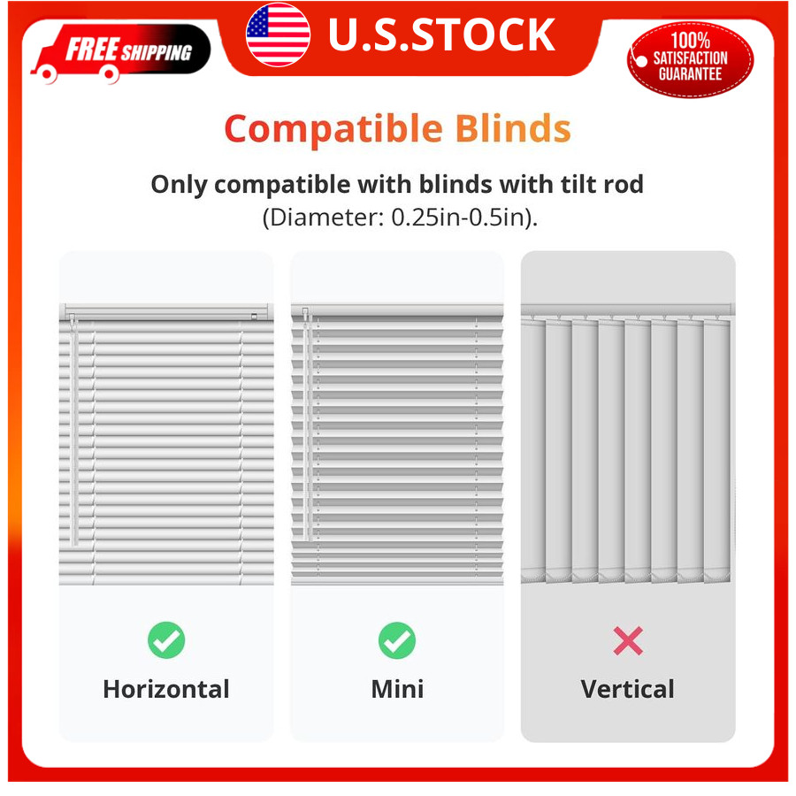 Motorized Blind Tilt Smart Electric Blinds Solar Bluetooth Light Sensor