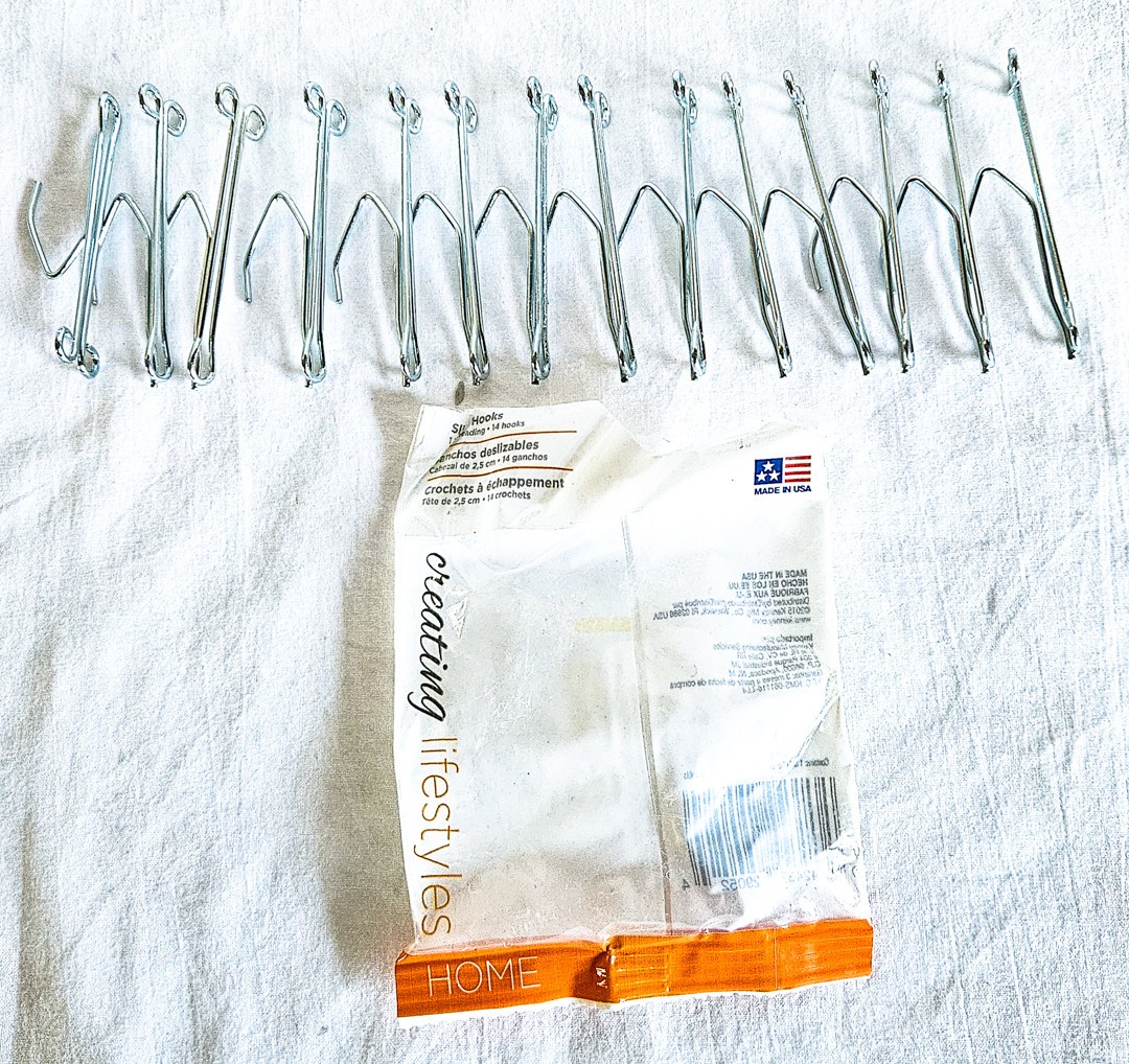 Curtain Hooks 3″ Slip-In 1″ Heading Kenney 14 ct. Lot of 5 Packages KN1043