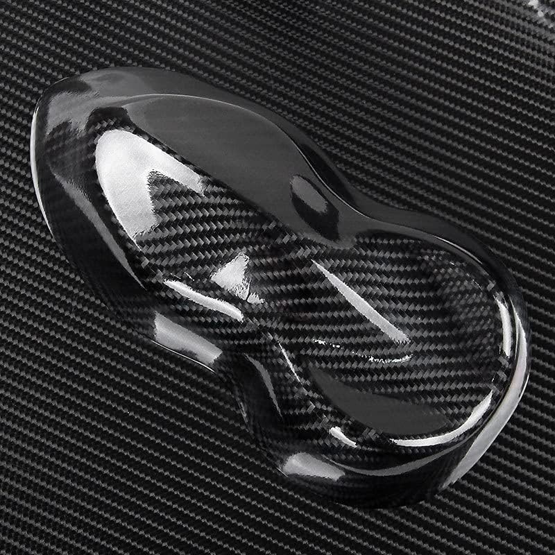Carbon Fiber Vinyl Wrap 10Ft X 1Ft Self Adhesive Film, Black Vinyl Wrap Bubble F