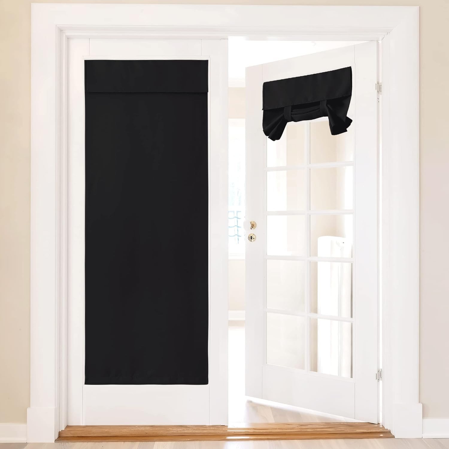 No Drill Blackout Door Curtain Panel – Patio Curtain for Sliding Closet Door …