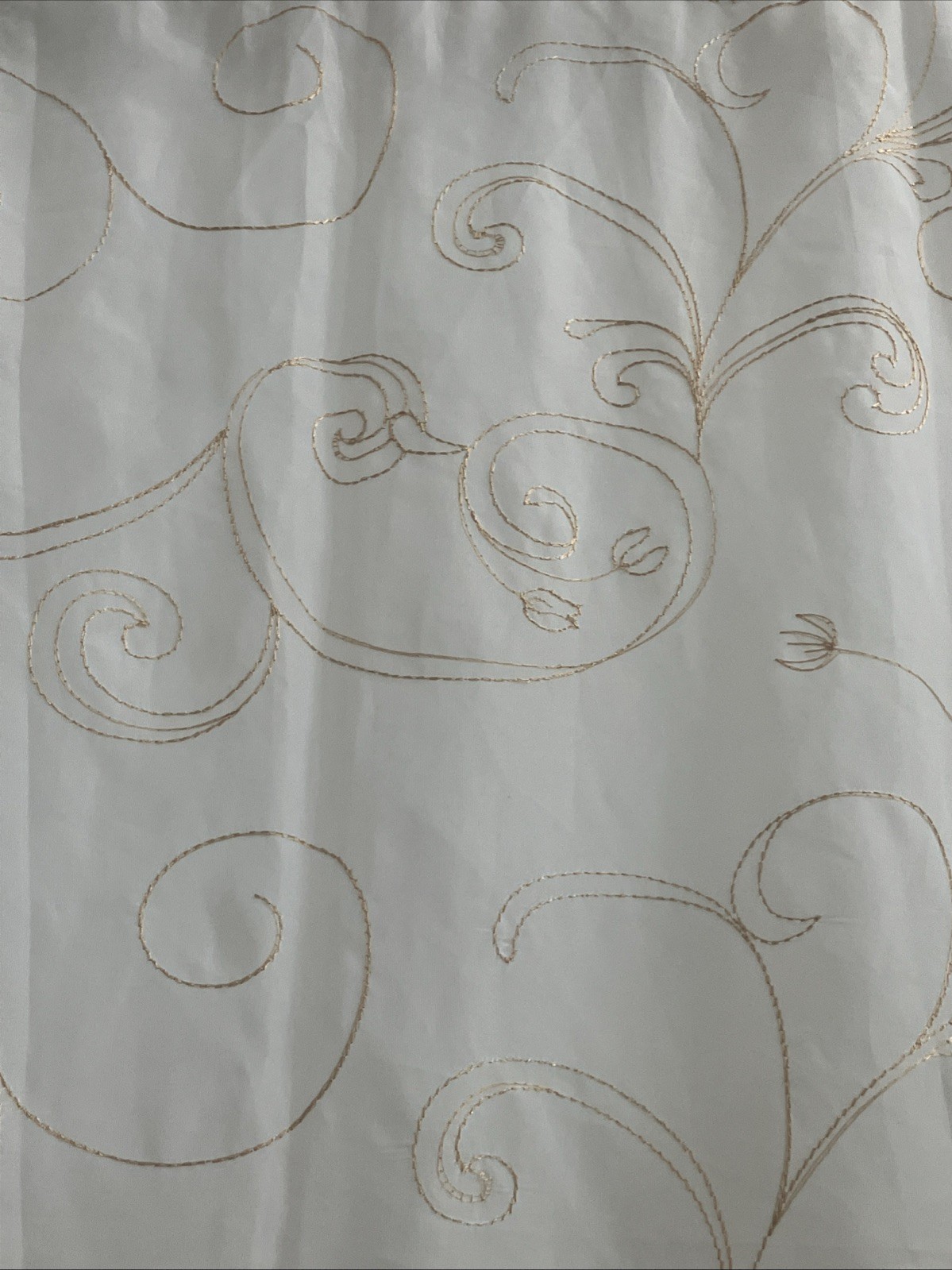 Set of 4 Better Homes & Gardens Sheer Window Panels Ivory Embroidered 38″ x 84″