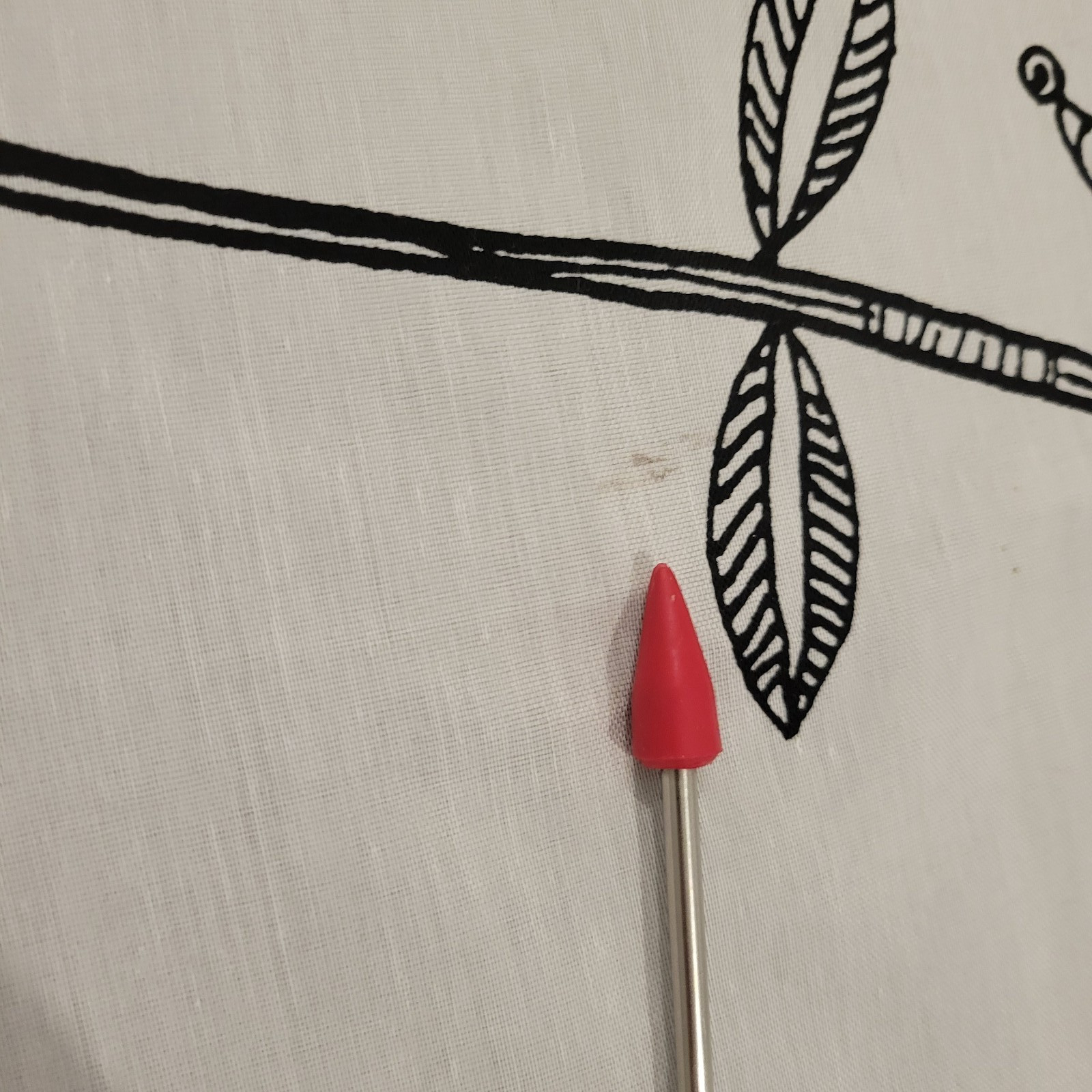 IKEA EIVOR Panel (1) 57×99 WH-BL Bird Tree Kajsa Aronsson Light Filtering