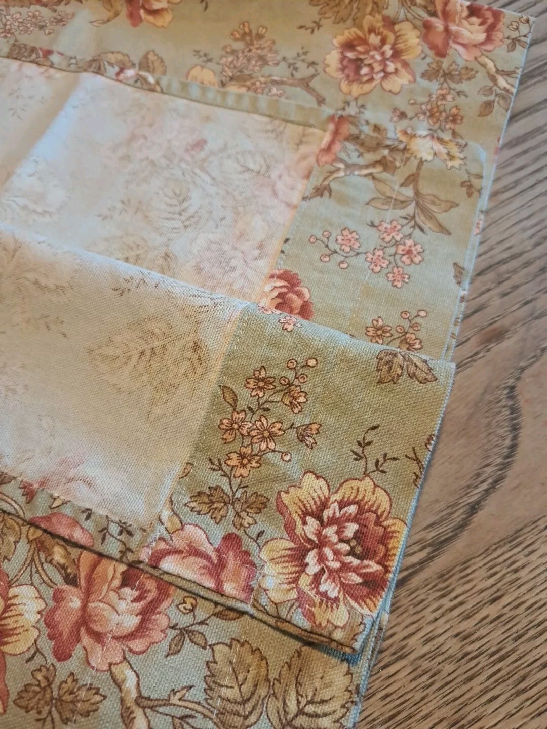 Vintage Handmade Cottagecore Boho Style Rod Pocket Valance – 13.5″ x 50″