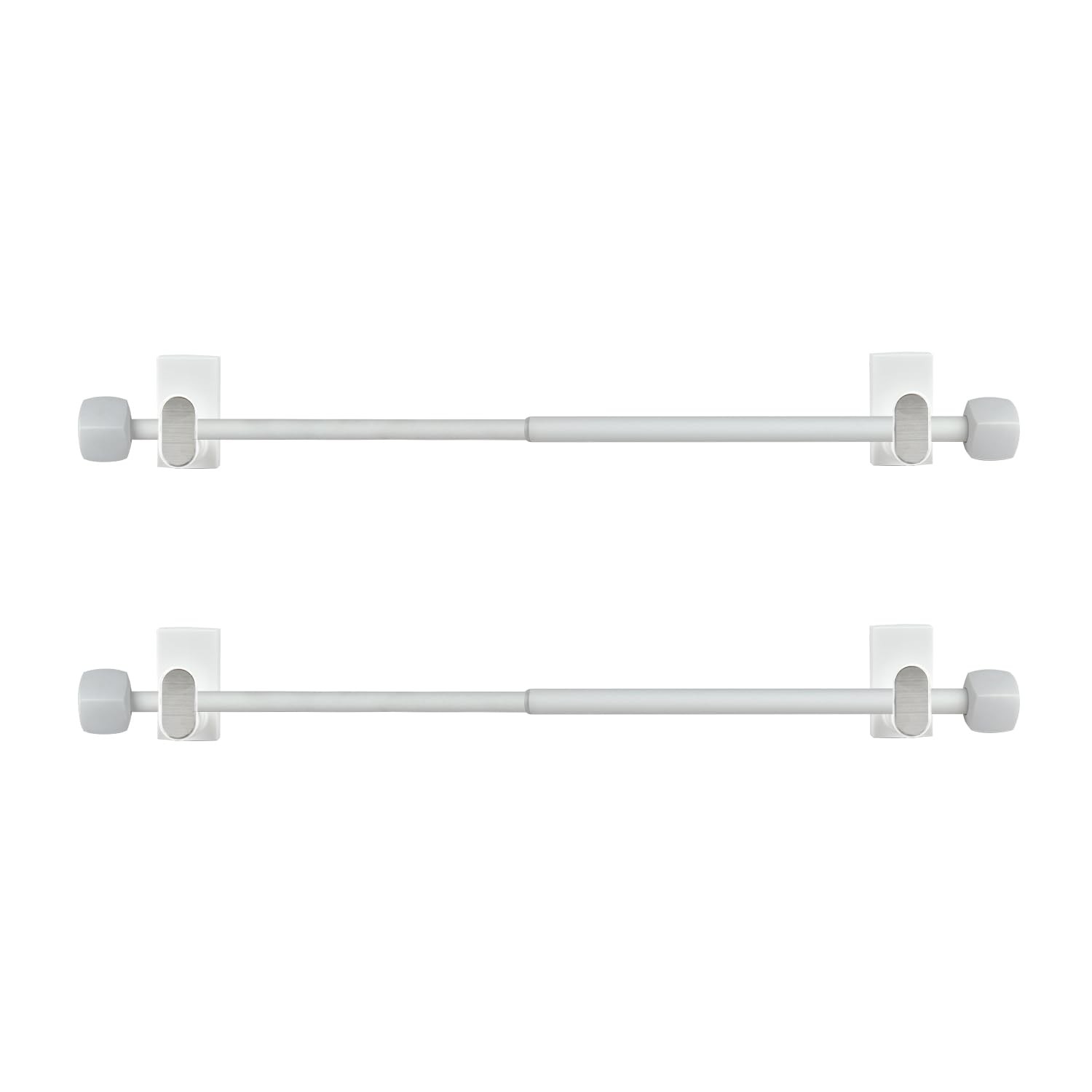 Magnetic No Drill Curtain Rods for Metal Doors Multi-Use Rods for Iron Steel …