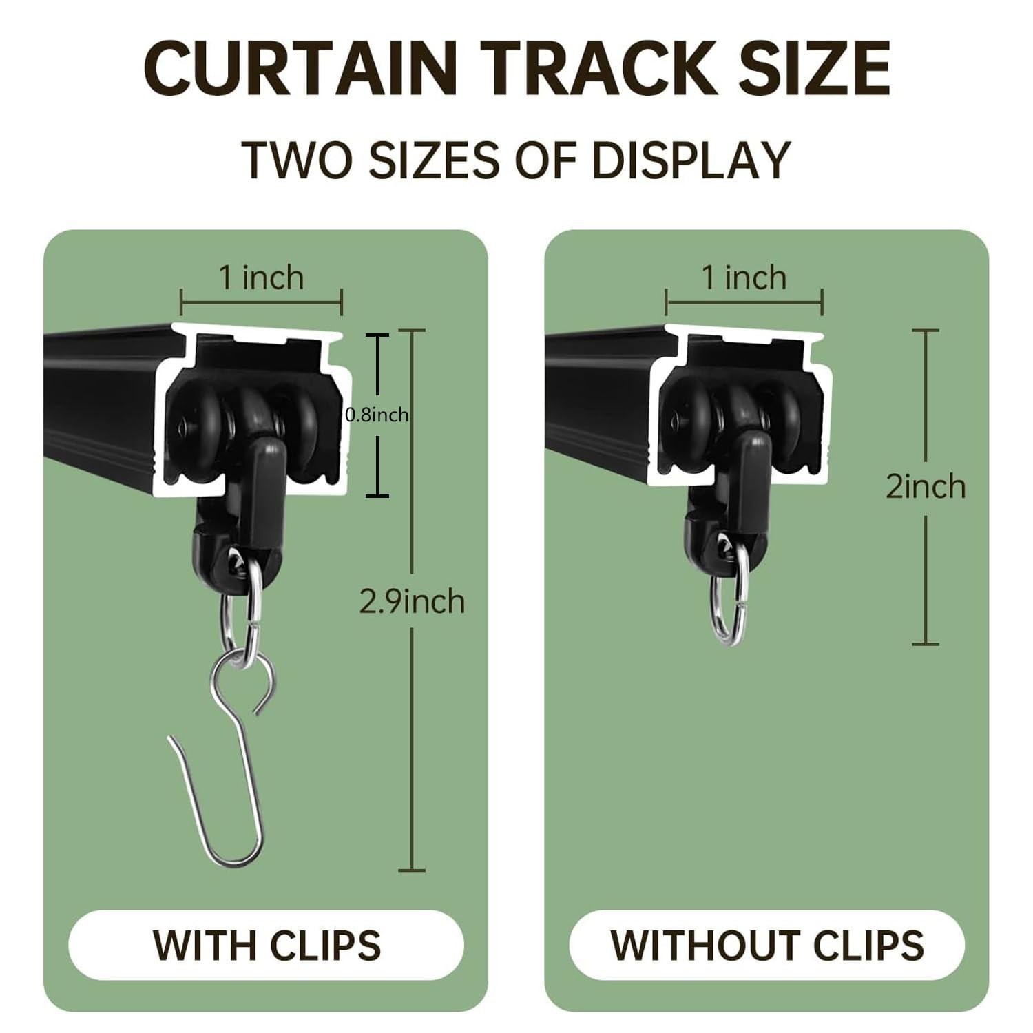 Ceiling Curtain Tracks Ceiling Mounted Heavy-Duty Curtains Rails Room Divider…
