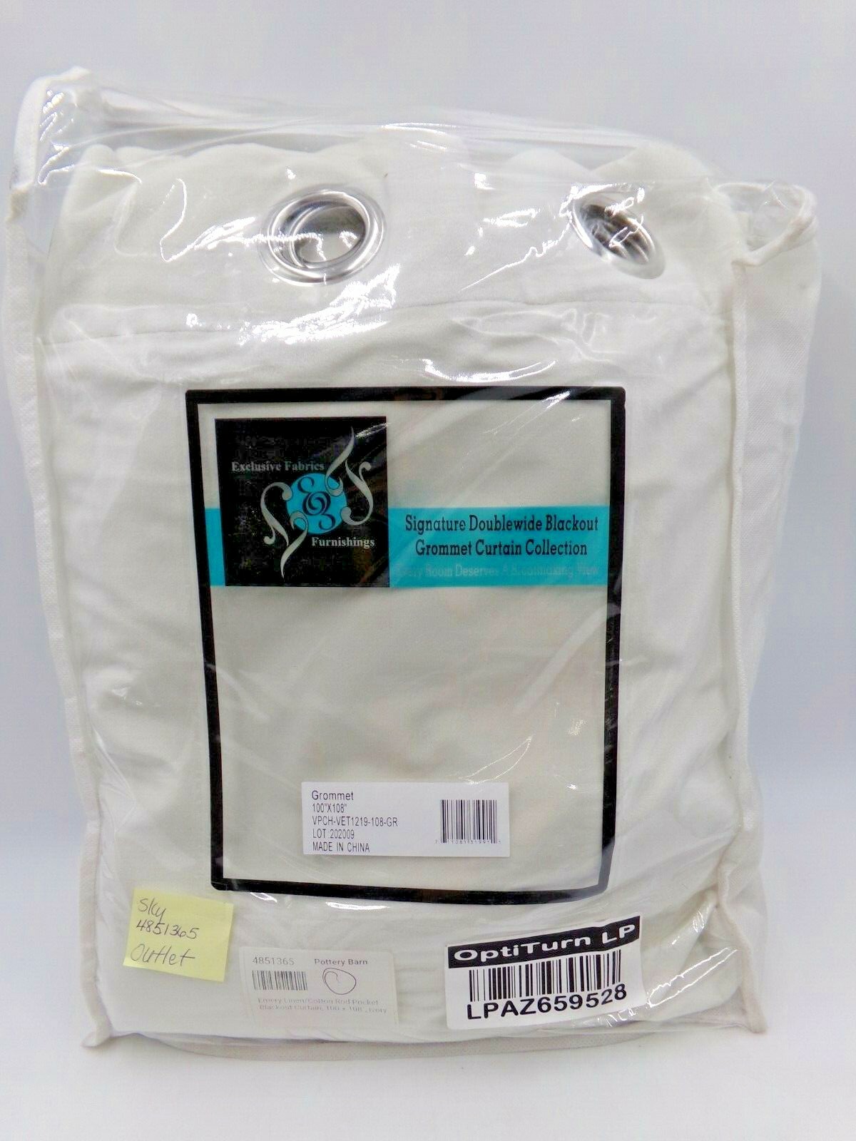 Exclusive Fabrics Signature Blackout Velvet Drape 100x 108 Cool Beige #37