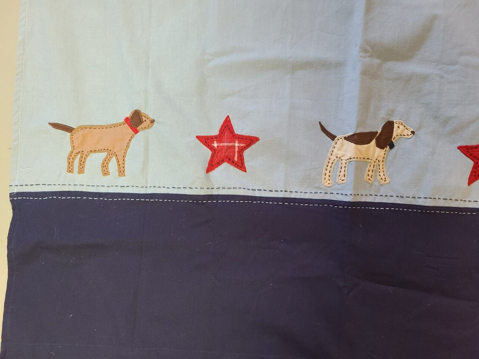 Pottery Barn Kids “Dogs” Lined Drape Panel 44 X 84 – 1 Panel
