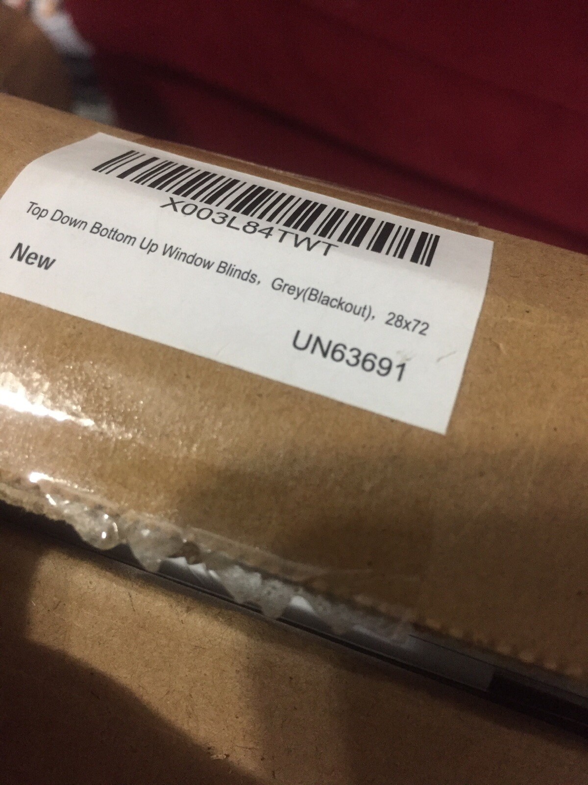 (2) Grandekor Top Down Bottom Up Cellular Shades 28×72 UN63691 Read Description