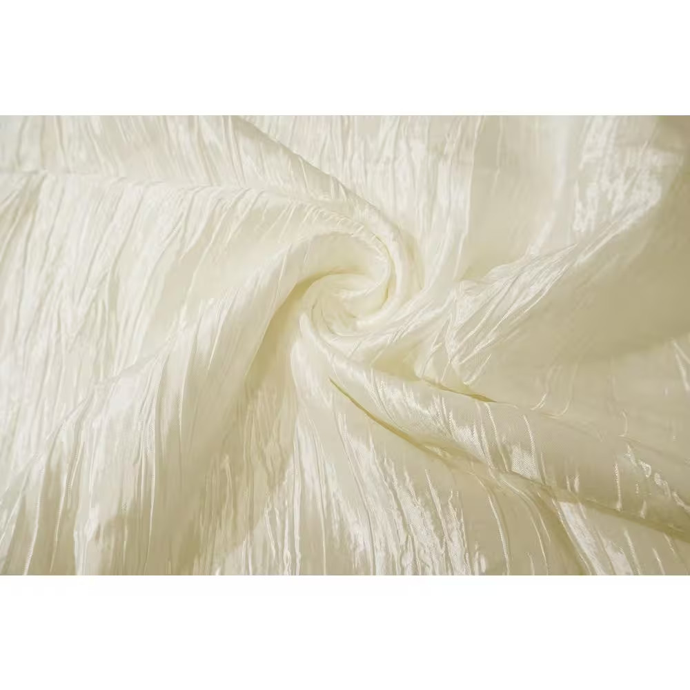 Ivory Solid Grommet Room Darkening Curtain – 55 In. W X 84 In. L